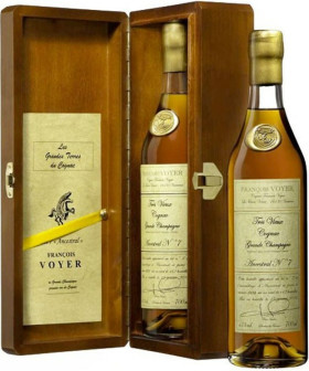 Коньяк Francois Voyer Ancestral №7 Grande Champagne Premier Cru de Cognac wooden box 700 мл