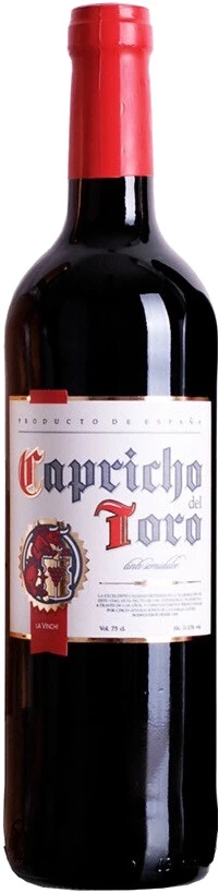 Вино "Capricho del Toro" Tinto Semidulce