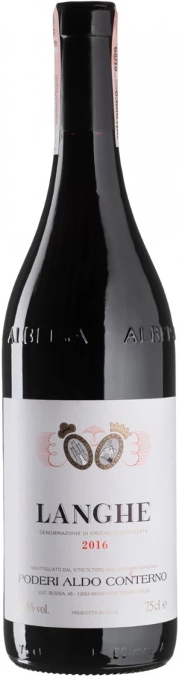 Вино Poderi Aldo Conterno, Langhe DOC, 2016