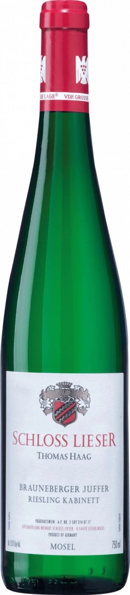 Вино Schloss Lieser, Brauneberger Juffer Riesling Kabinett, 2020