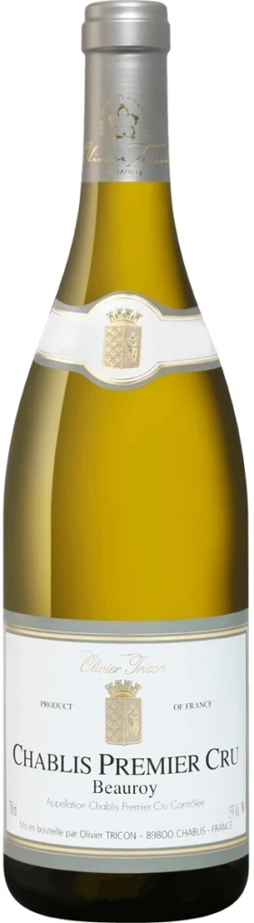 Вино Olivier Tricon, Chablis Premier Cru Beauroy AOC, 2019
