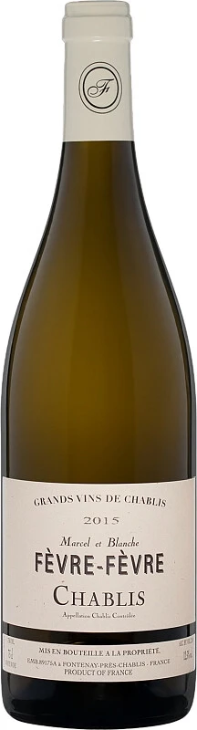 Вино Marcel et Blanche Fevre, Chablis AOC, 2015
