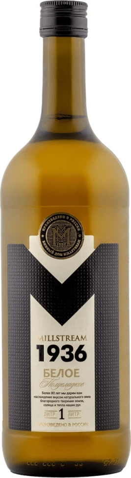 Вино "Millstream 1936" White Semisweet, 1 л