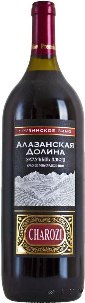 Вино Marniskari Charozi Alazani Valley Red Semi Sweet 1500 мл