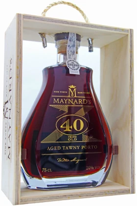 Портвейн "Maynard's" Tawny Porto 40 Years Old, wooden box