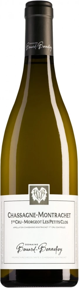 Вино Domaine Bouard-Bonnefoy, Chassagne-Montrachet 1er Cru Morgeot Les Petits Clos AOC, 2022