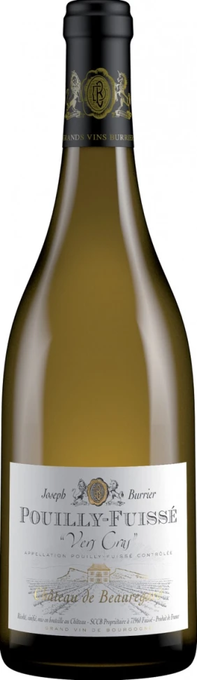 Вино Chateau de Beauregard, Pouilly-Fuisse Vers Cras AOC, 2017