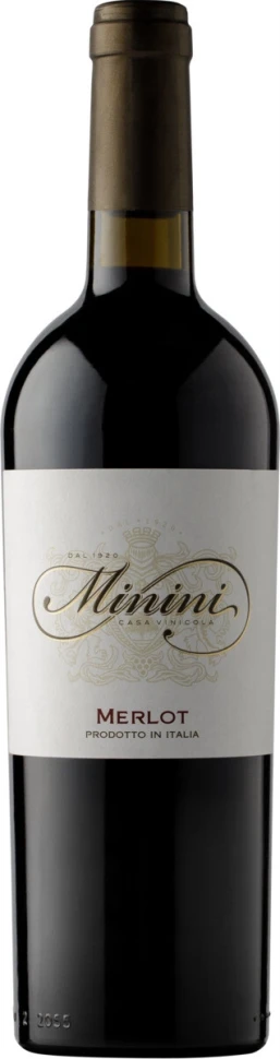 Вино Minini, Merlot, Veneto IGT, 2015