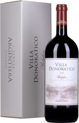 Вино Argentiera, Villa Donoratico, 2020, gift box, 1.5 л