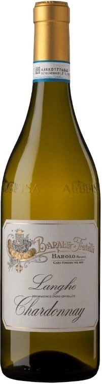 Вино Barale Fratelli, Chardonnay, Langhe DOC, 2016