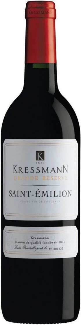 Вино Kressmann, Grande Reserve Saint-Emilion AOC, 2012