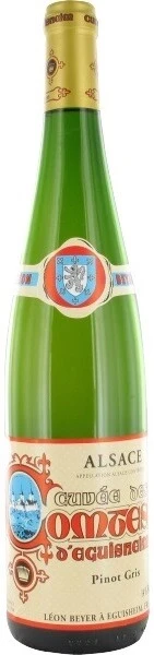 Вино Leon Beyer, Pinot Gris Cuvee des Comtes d'Eguisheim, Alsace AOC, 2005