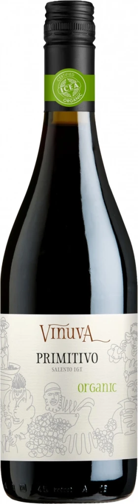 Вино "Vinuva" Primitivo, Salento IGT, 2016