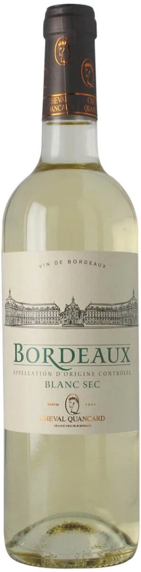 Вино Cheval Quancard, Bordeaux AOC Blanc Sec, 2021