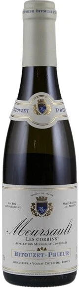 Вино Domaine Bitouzet-Prieur, Meursault Les Corbins, 2020, 375 мл