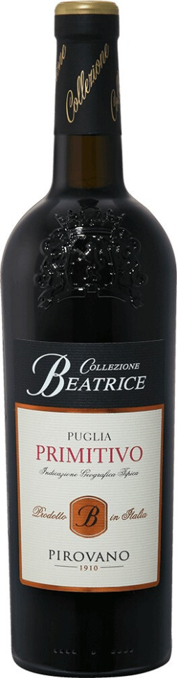 Вино Pirovano Collezione Primitivo Puglia IGT