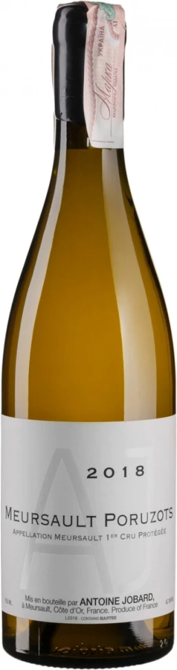 Вино Antoine Jobard, Meursault AOP 1-er Cru Poruzots, 2018