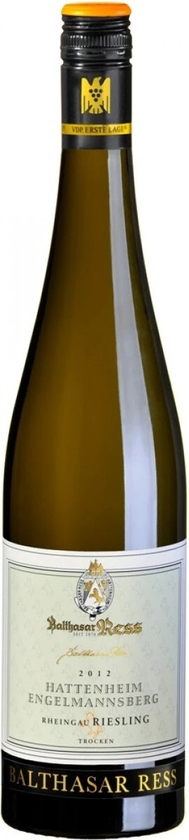 Вино Balthasar Ress, Hattenheimer Engelmannsberg Riesling Trocken, 2012