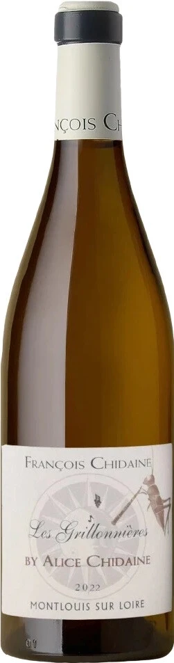 Вино Les Grillonnieres by Alice Chidaine, Montlouis sur Loire AOC, 2022