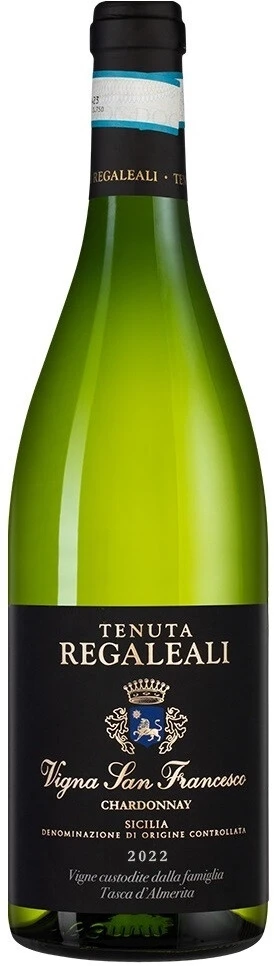 Вино Tasca d'Almerita, Chardonnay Vigna San Francesco, Sicilia DOC, 2022