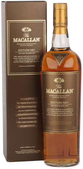 Виски The Macallan Edition №1 gift box 700 мл