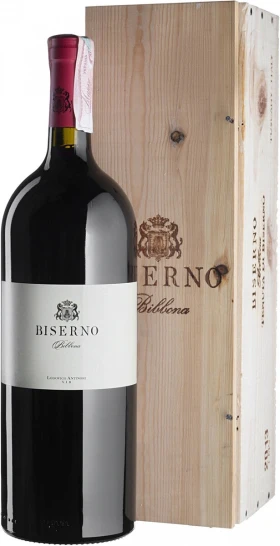 Вино Biserno, Toscana IGT, 2017, wooden box, 1.5 л