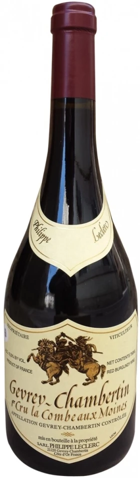 Вино Philippe Leclerc, Gevrey-Chambertin Premier Cru La Сombe aux Moines AOC, 2007
