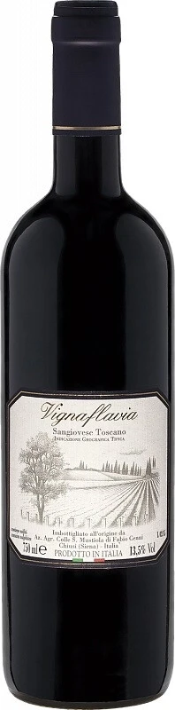 Вино Colle Santa Mustiola, Vigna Flavia, Toscana IGT, 2012