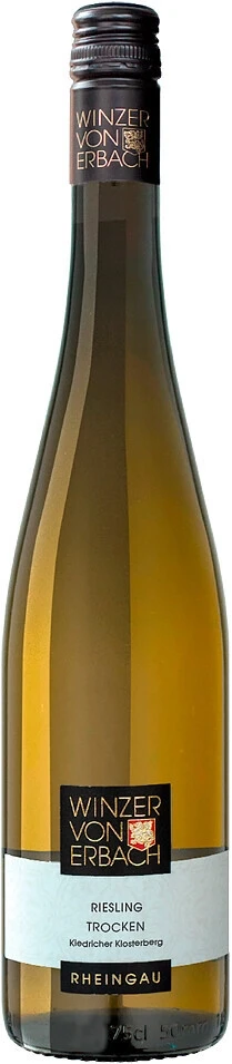 Вино Winzer von Erbach, Kiedricher Klosterberg Riesling Trocken, 2023