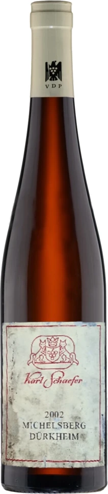 Вино Weingut Karl Schaefer, Michelsberg Durkheimer Riesling GG Spatlese, 2002