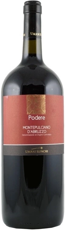 Вино Umani Ronchi, Podere Montepulciano d'Abruzzo, 2014, 1.5 л