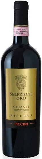 Вино Piccini, "Selezione Oro", Chianti DOCG Riserva