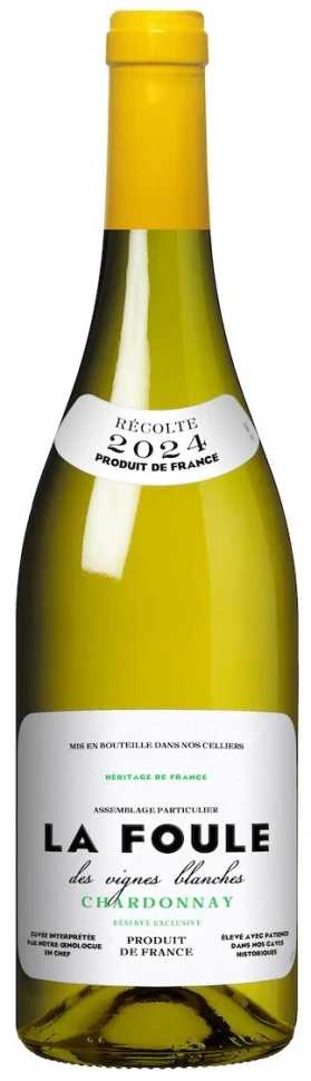 Вино La Foule Chardonnay, Pays d'Oc IGP, 2024