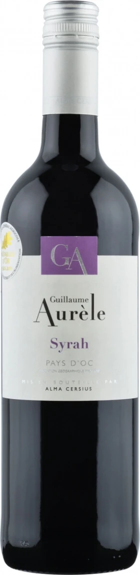 Вино Guillaume Aurele Syrah, Pays d'Oc IGP