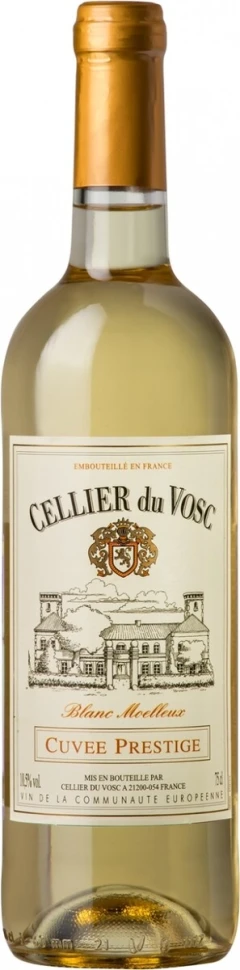 Вино "Cellier du Vosc" Cuvee Prestige, Blanc Moelleux