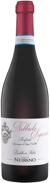 Вино Tenute Neirano, Nebbiolo Superiore Monferrato DOC, 2023