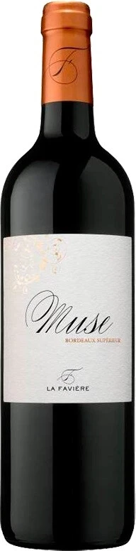 Вино La Faviere, Muse Bordeaux Superieur AOC, 2022