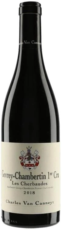 Вино Charles Van Canneyt, Gevrey-Chambertin 1-er Cru Les Cherbaudes AOC, 2018