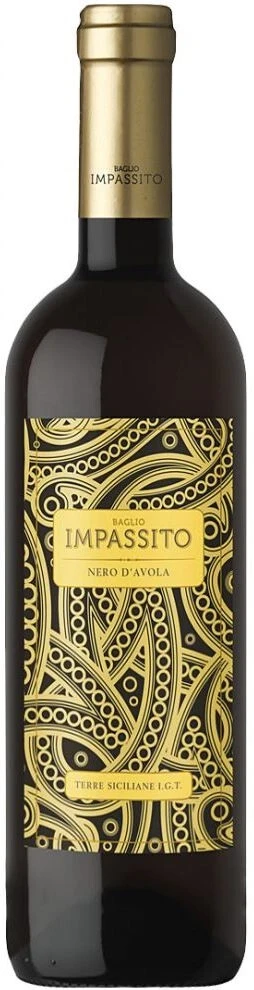 Вино Baglio Impassito Nero d'Avola, Terre Siciliane IGT, 2015
