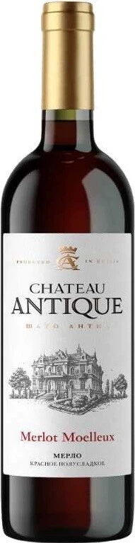 Вино Chateau Antique Merlot Moelleux