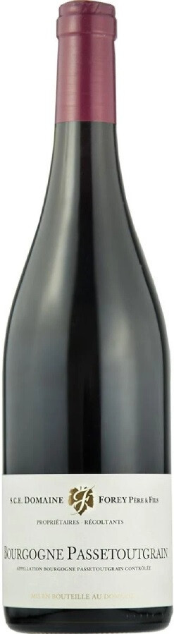 Вино Domaine Forey Pere et Fils Bourgogne Passetoutgrain AOC 2020