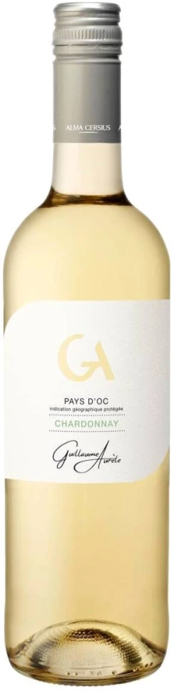 Вино Guillaume Aurele Chardonnay, Pays d'Oc IGP, 2023