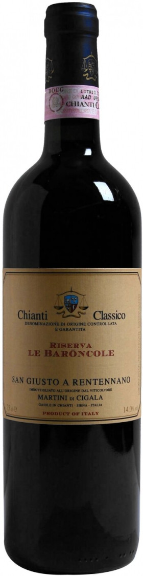 Вино San Giusto a Rentennano Le Baroncole Riserva Chianti Classico DOCG 2009