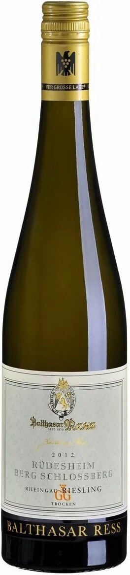 Вино Balthasar Ress, Rudesheim Berg Schlossberg Riesling trocken GG, 2012