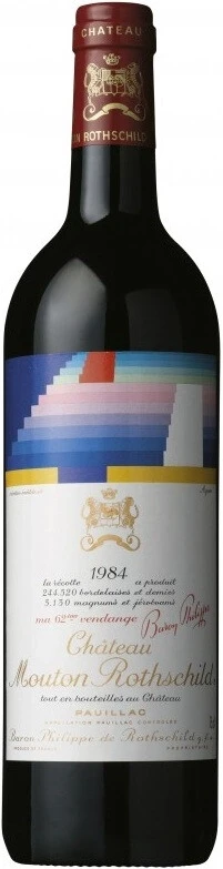 Вино Chateau Mouton Rothschild, Pauillac AOC Premier Grand Cru Classe, 1984