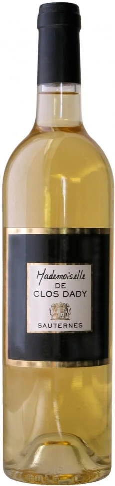 Вино Chateau les Remparts, Mademoiselle de Clos Dady, Sauternes, 2010
