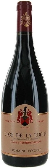 Вино Domaine Ponsot, Clos de la Roche Grand Cru "Cuvee Vieilles Vignes" AOC, 2008