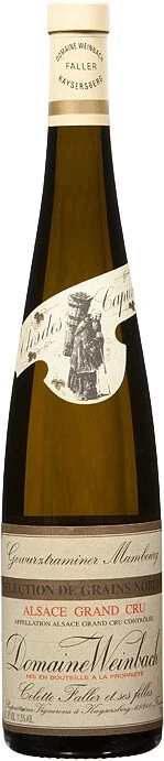 Вино Domaine Weinbach, Gewurztraminer Grand Cru Mambourg Selection de Grains Nobles, 2006, 0.5 л