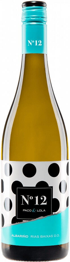 Вино Paco &amp; Lola №12 Albarino Rias Baixas DO 2021