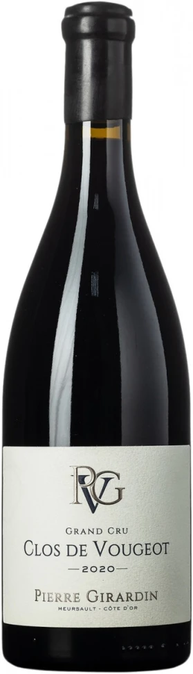 Вино Domaine Pierre Girardin, Clos de Vougeot Grand Cru AOC, 2020